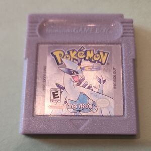 Nintendo Gray Pokémon Silver Game Boy Cartridge